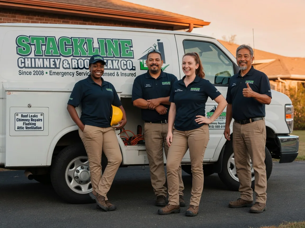 Chimney flashing repair company in Lenox, MO